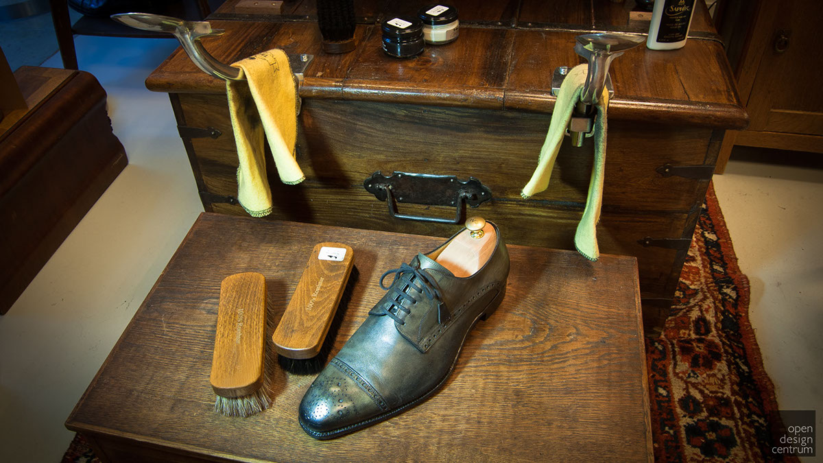 distinctly different shoe care company
