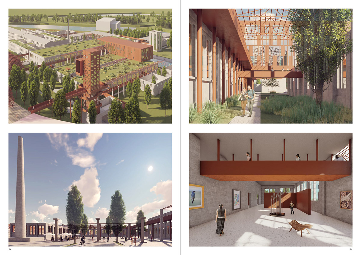 design architecture Sustainability Urban Design 3D visualization