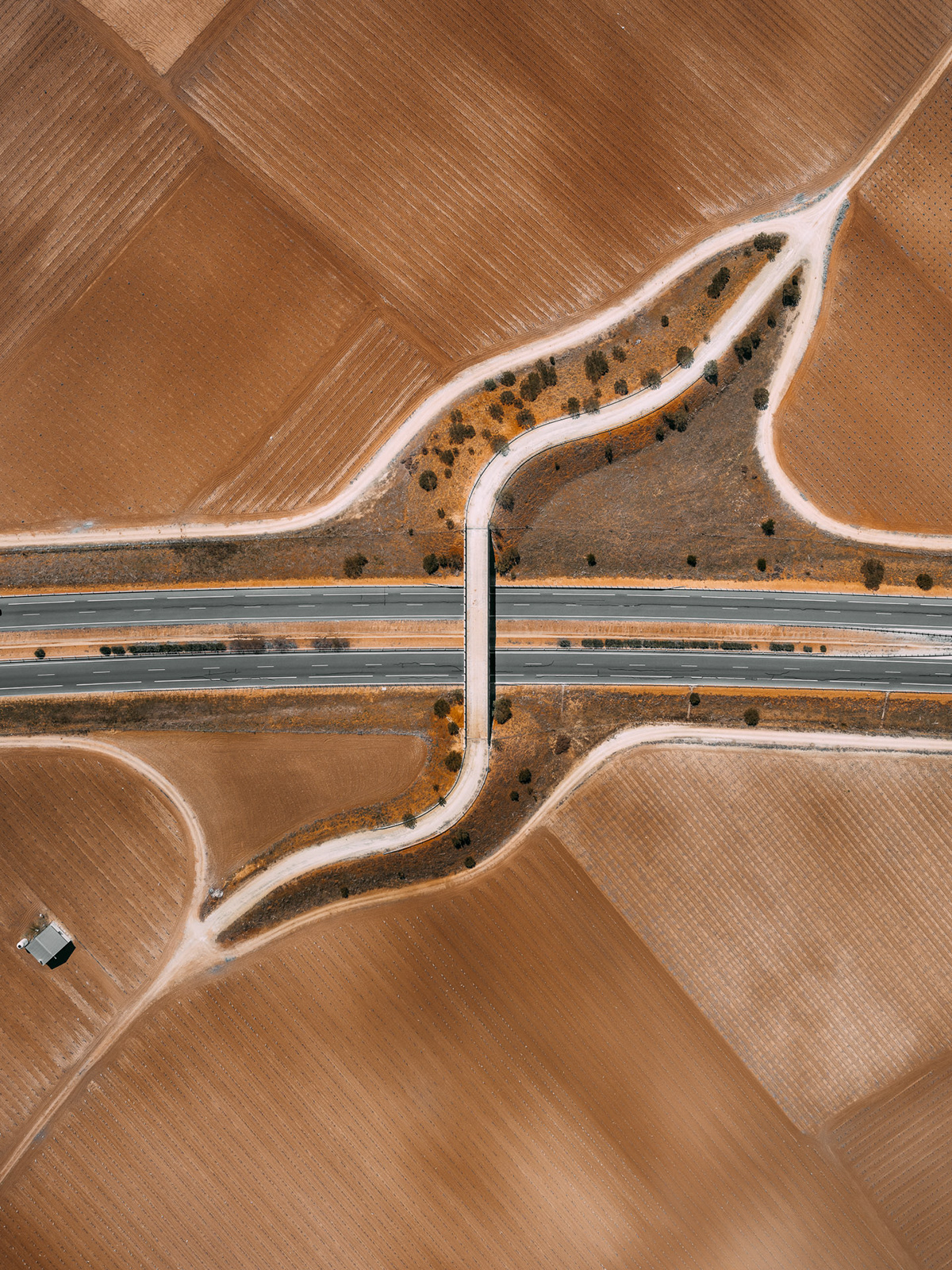 abstract Aerial AUTOBAHN bridge freeway motorway Photography 