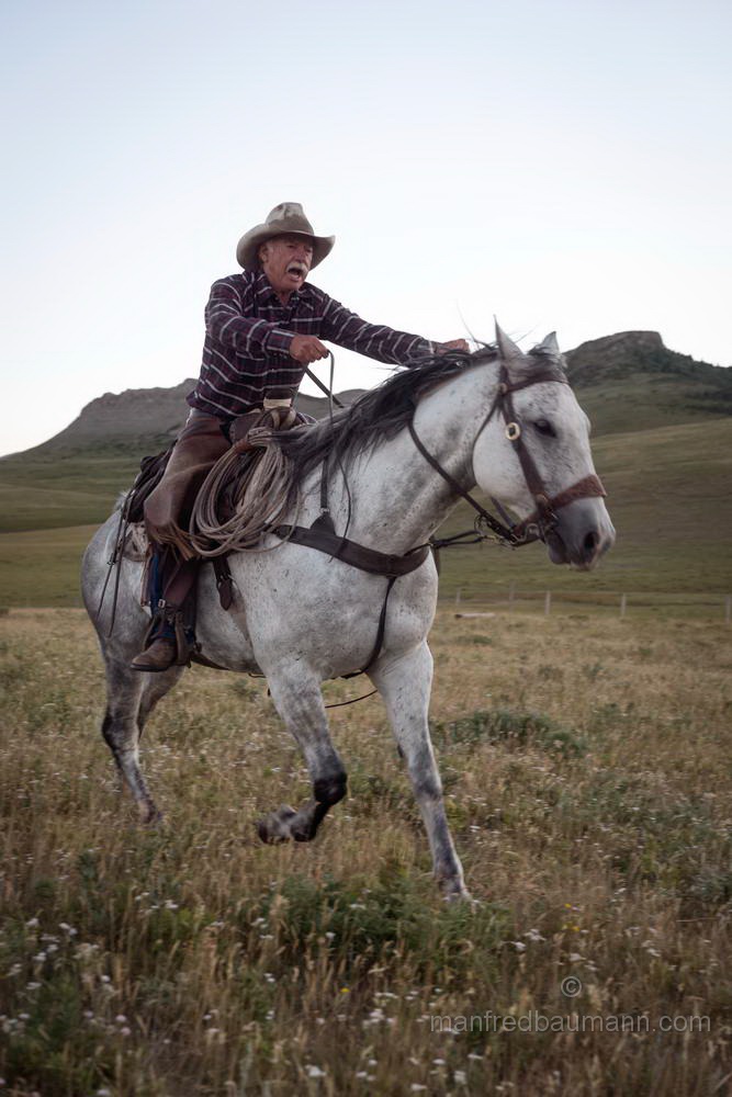 Randy  Donahue Ginny Donahue cowboy alberta Canada western horse