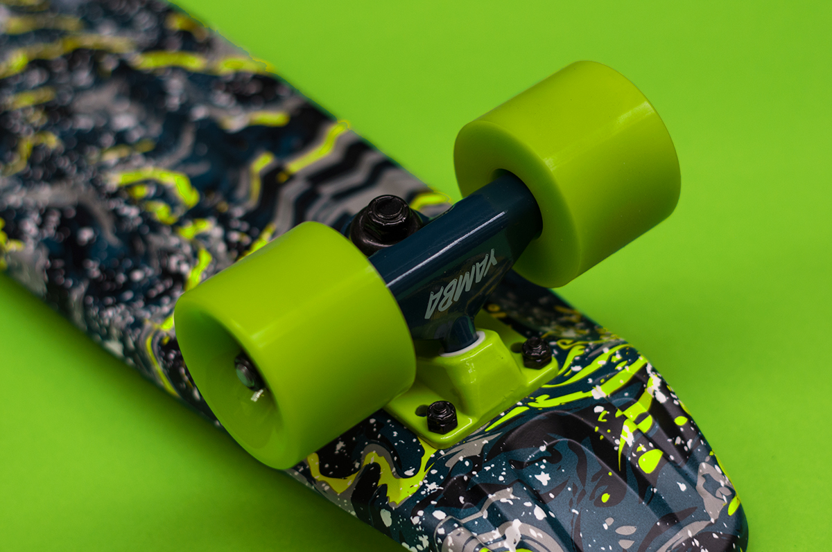 yamba cruisers Oxelo skates fluor