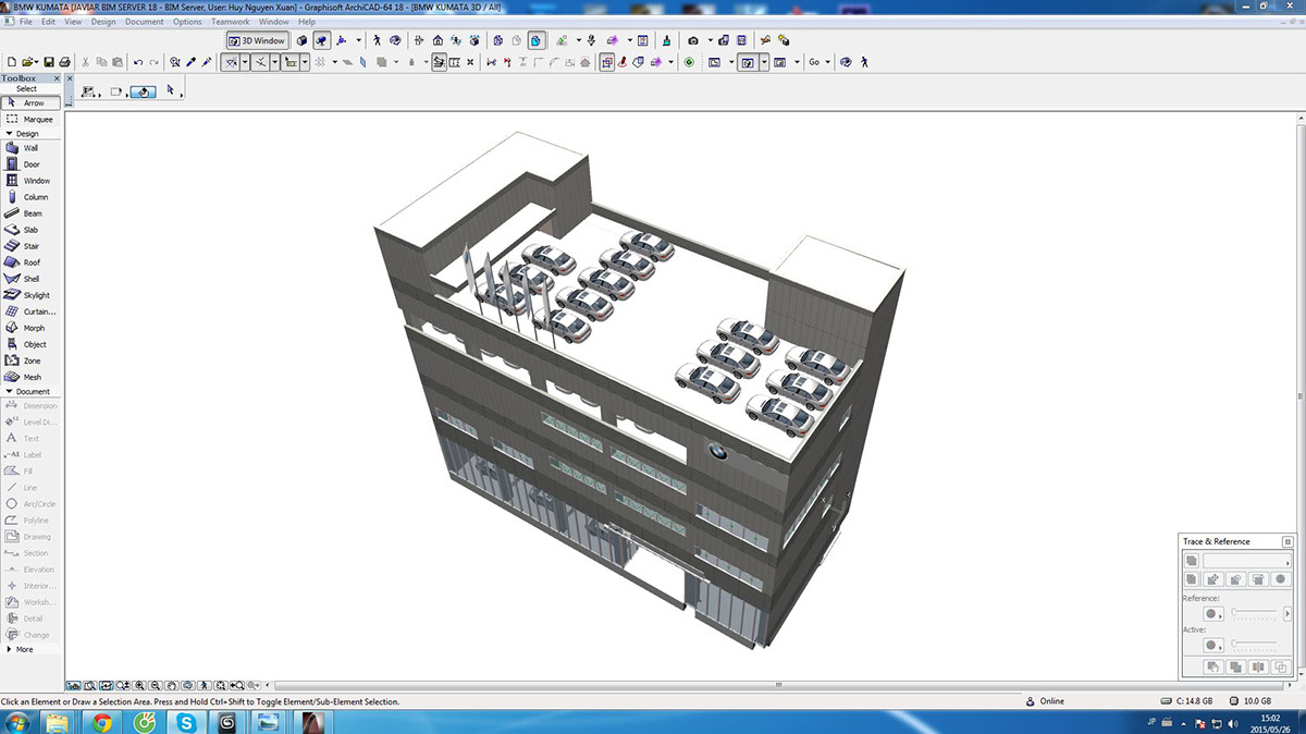 ArchiCAD 3dmax photoshop After effect