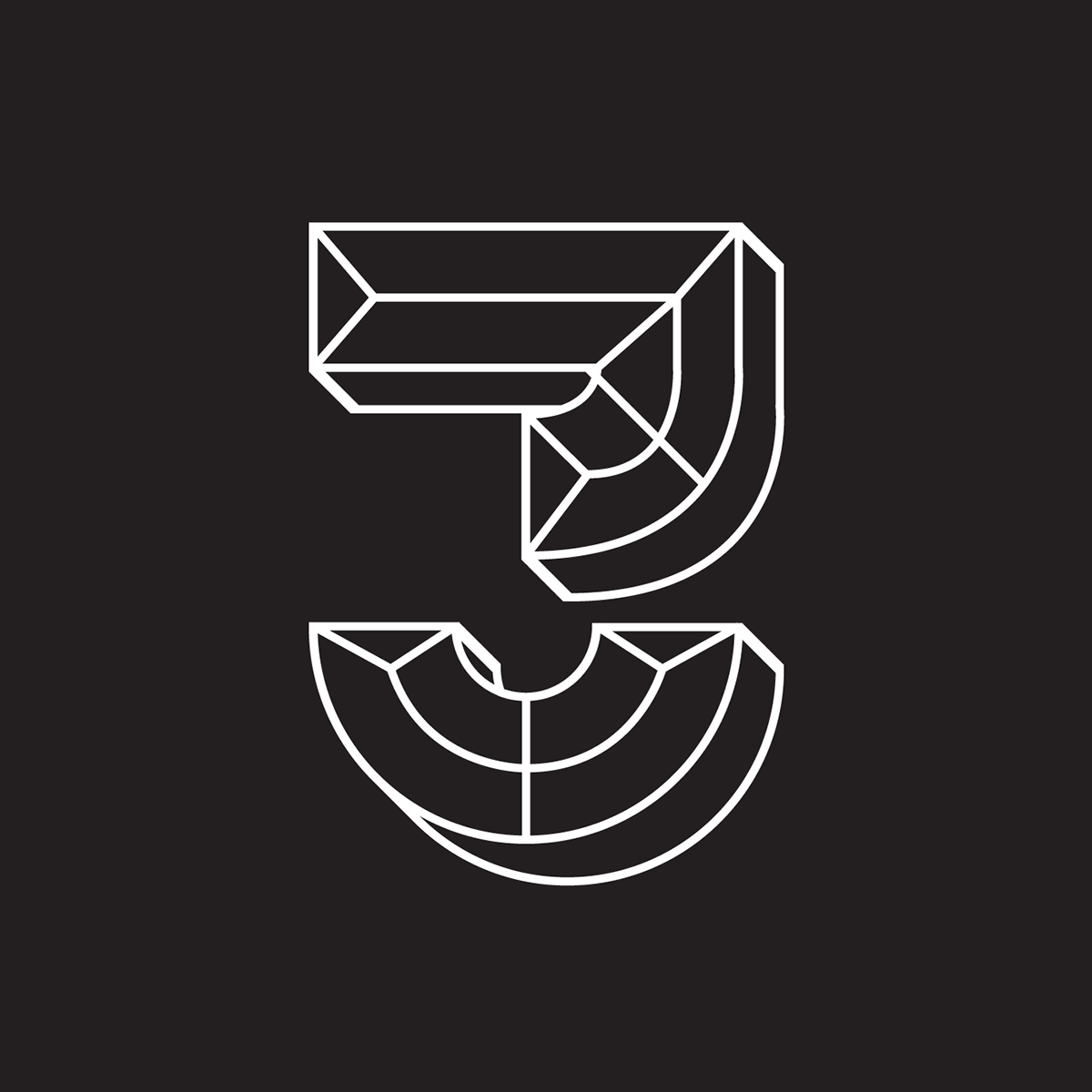 36daysoftype lettering 36days_ black and white monochrome two colour experimental typograpy experimental
