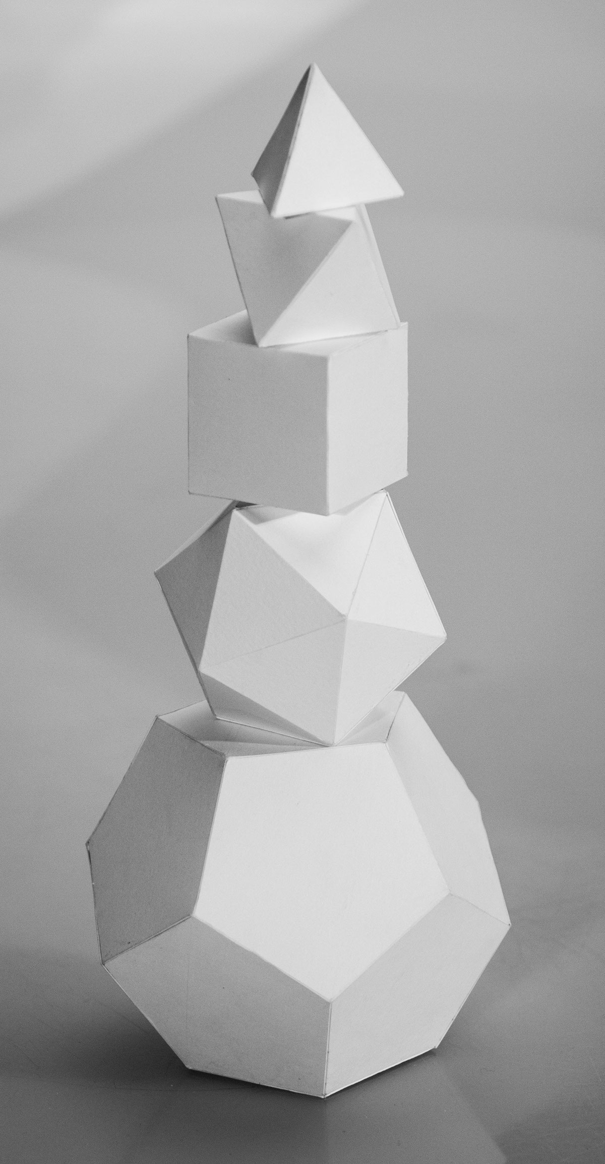 sculpture 3D Paperfolding