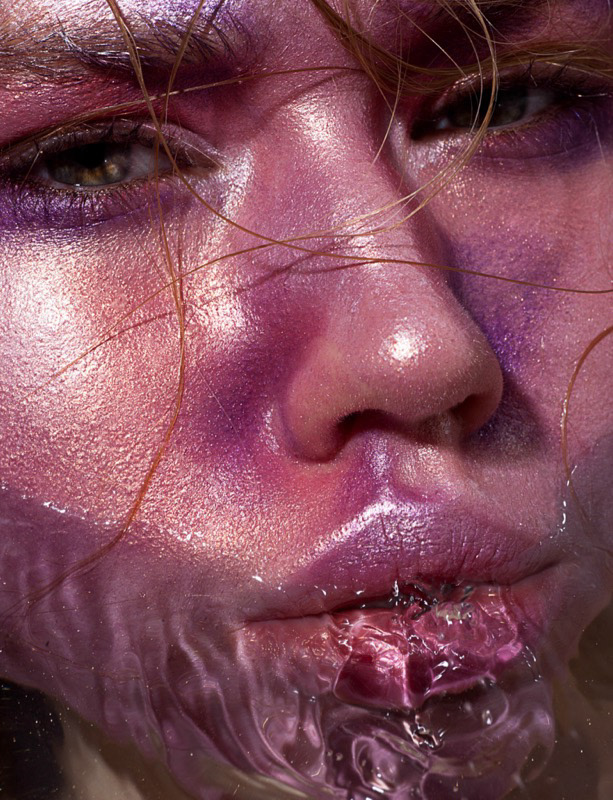 art models mermaids beauty editorial makeup water painting   face