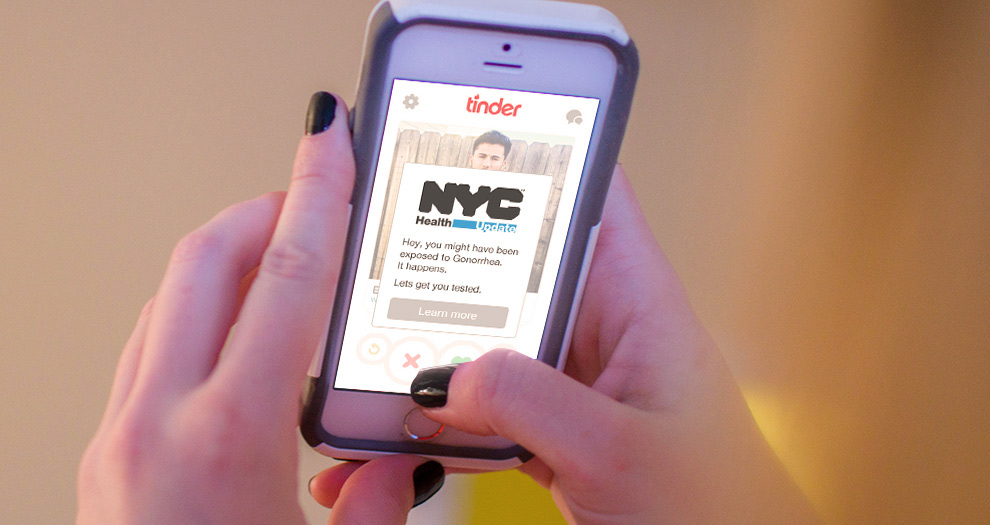stds nyc Health app grindr tinder concept vibe innovation