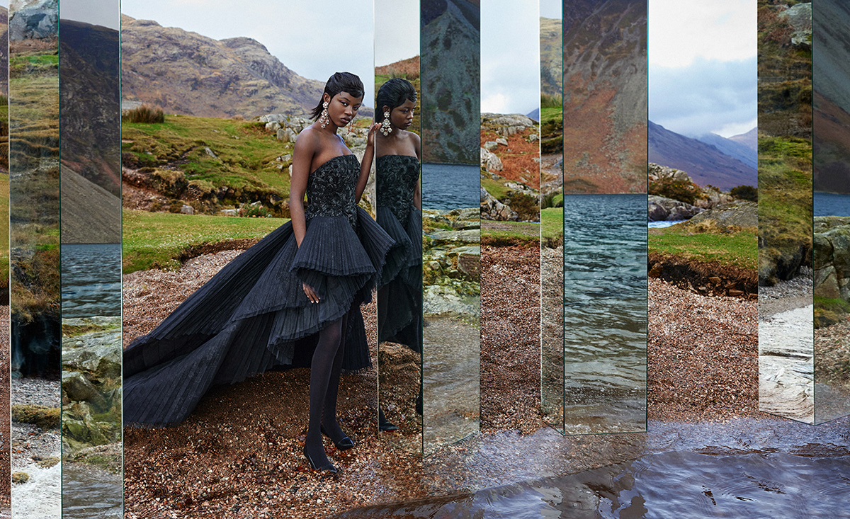 digitalart Fashion  magazine photo photoshop Portugal reflections retouch retoucher vogue