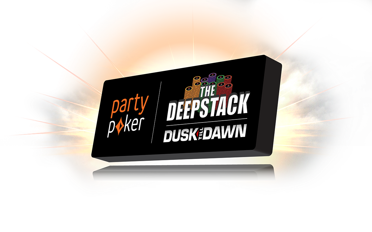 Logo Design partypoker dusk till dawn tournaments promotions marketing  