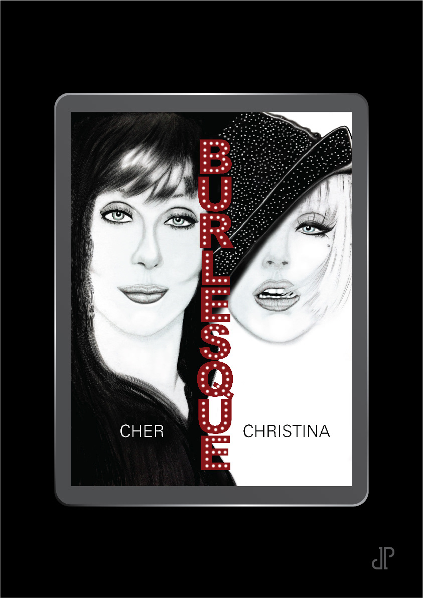 Burlesque Cher Christina poster photoshop