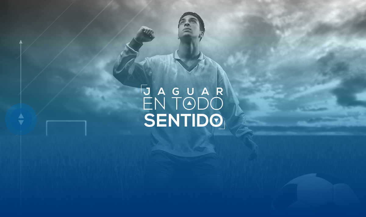 Jaguar Sportic El Salvador refresh social media Linea Grafica soccer Futbol sport goal play soccermatch