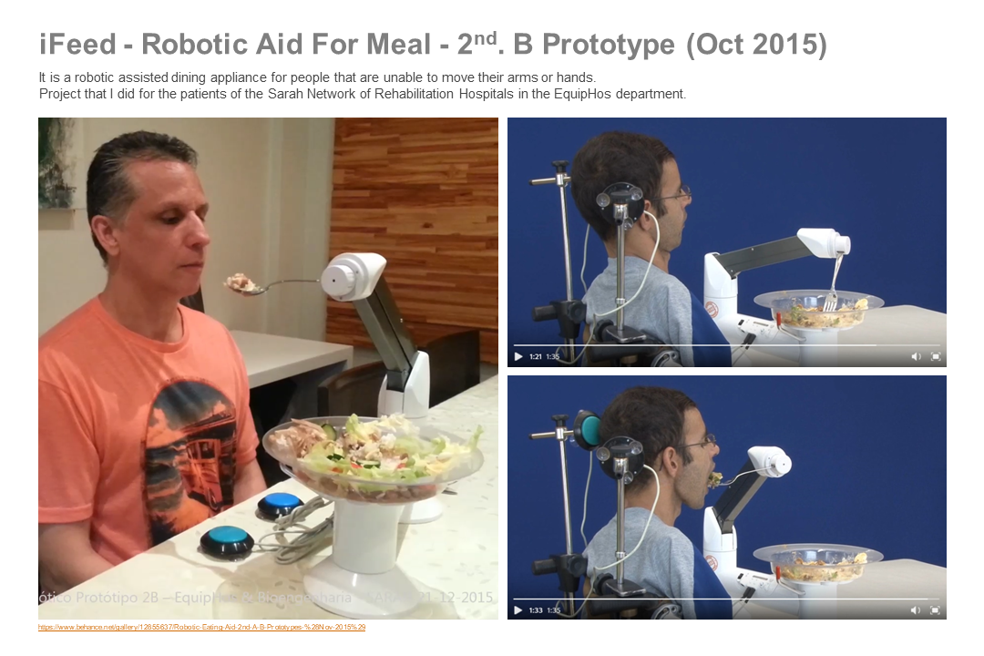 •Eating Robot Robotic Eating Aid