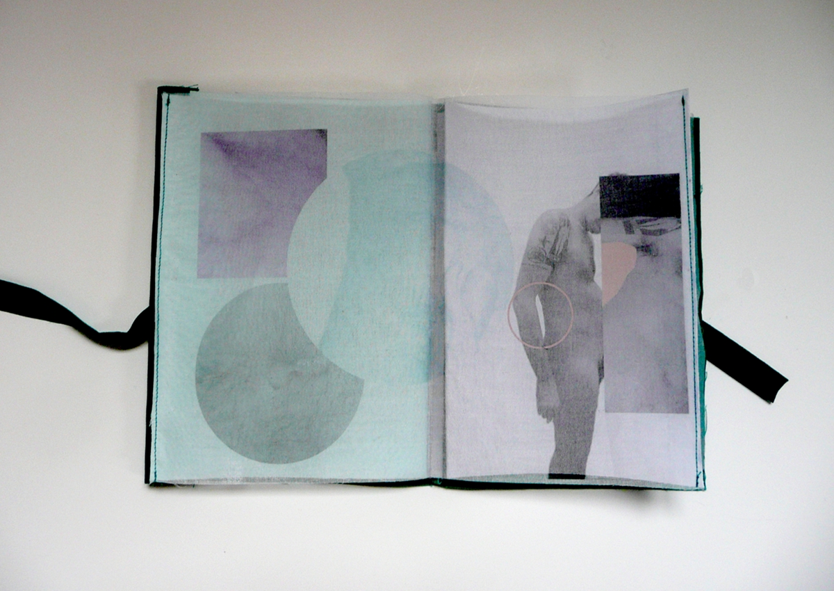 artist book textile book handmade