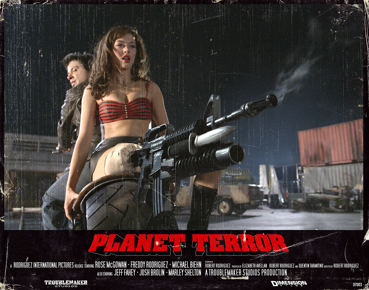 grindhouse planet terror Robert Rodriguez Quentin Tarantino