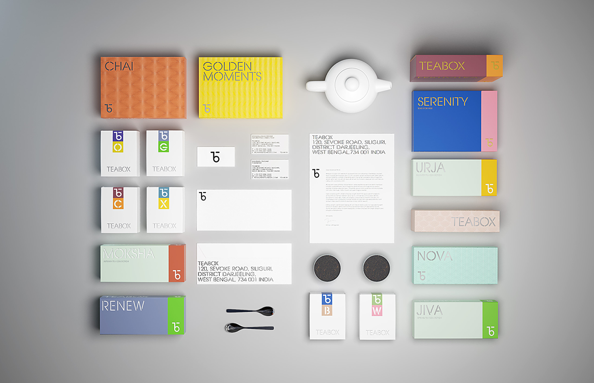 tea drink Packaging typography   teabox brand positioning web desing identity