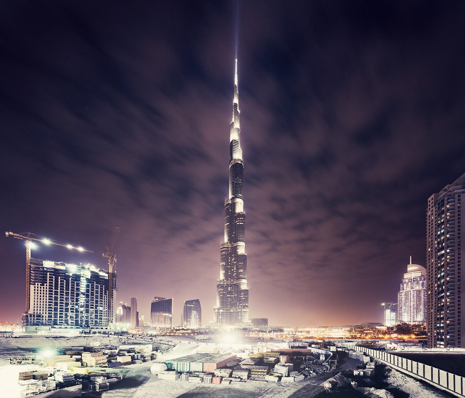 dubai UAE emirates Burj Khalifa skyscraper cityscape Urban Landscape tower desert