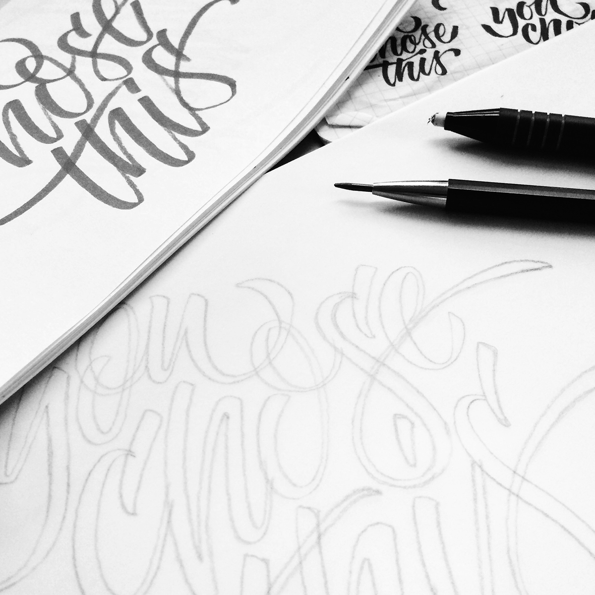 lettering design art Choice vector Crayola HAND LETTERING letterform design Calligraphy   typography  