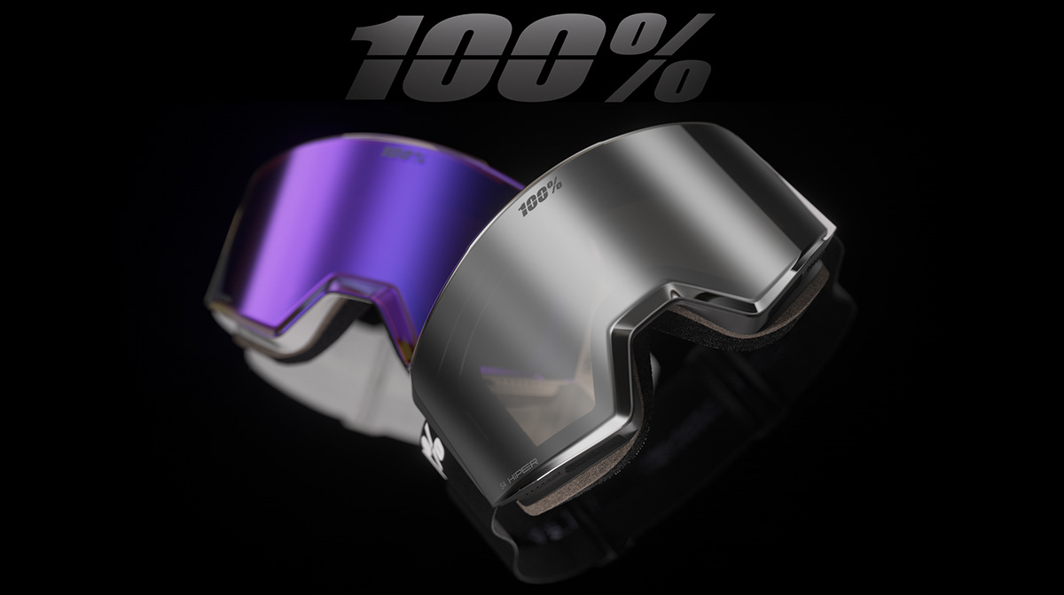100 Percent 100% 3D 3D Rendering cinema 4d goggle lighting Octane Render Render shader