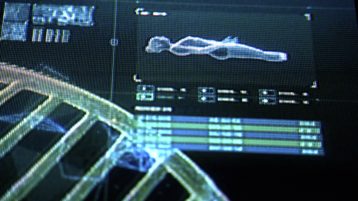 Umbrella resident evil motion design futuristic UI ux FUI Scifi zombies