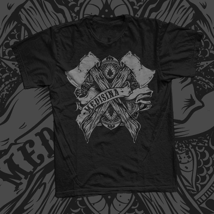 band shirt t-shirt Tshirt Design Clothing apparel brand identity Graphic Designer Brand Design identity Logo Design
