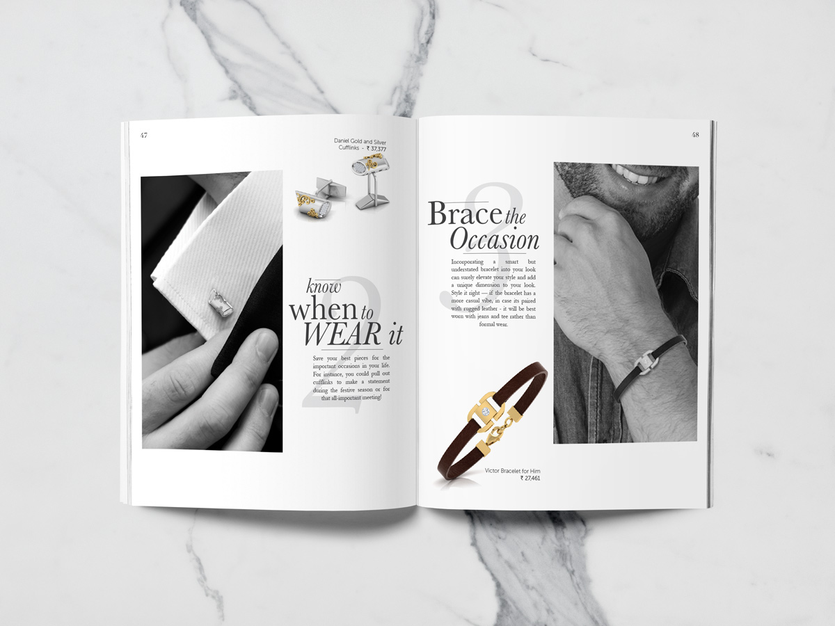book book cover caratlane editorial editorial design  Jewellery jewelry magazine silver Tanishq
