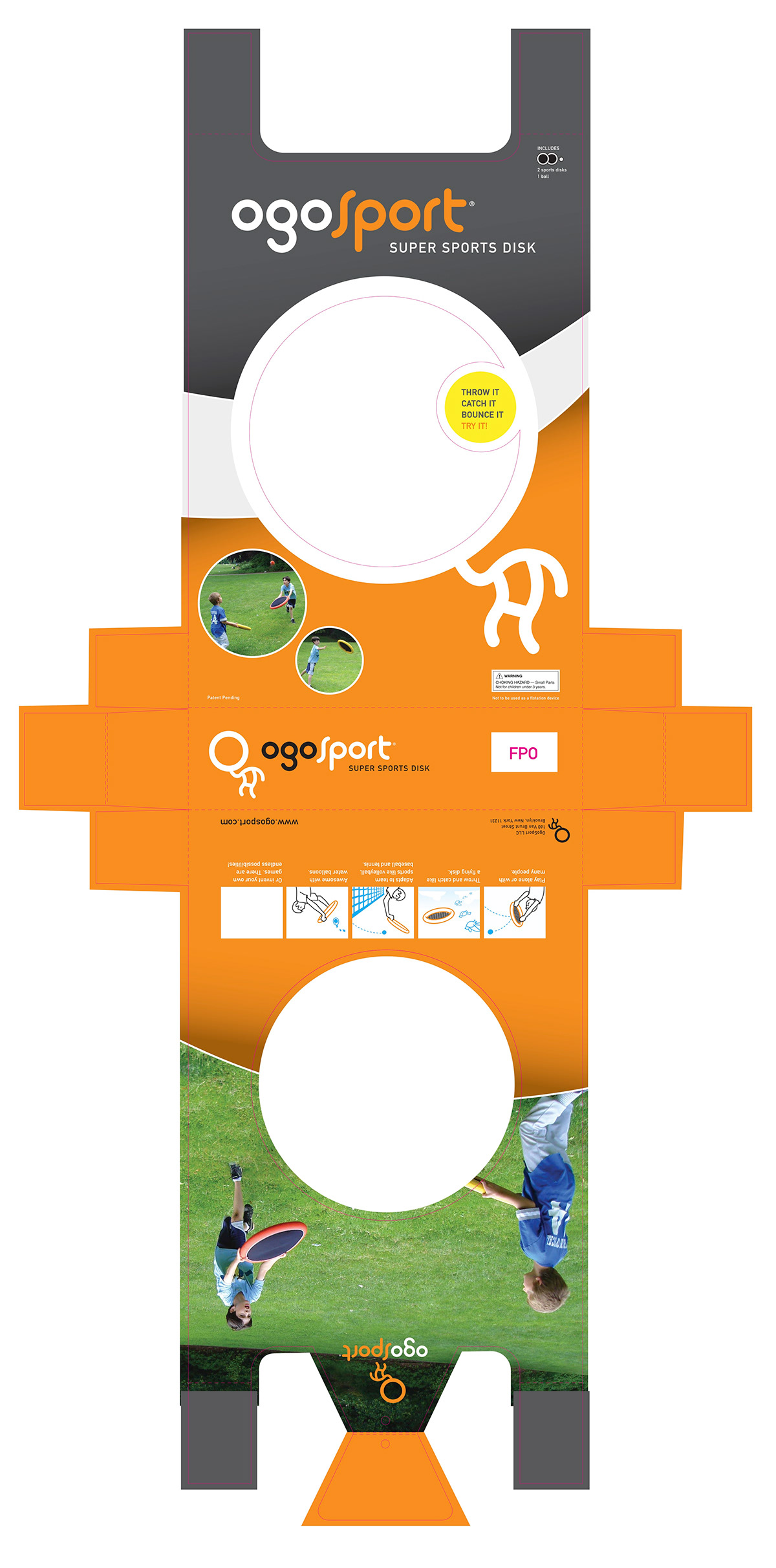 OgoSport identity package colbert! graphic product children toy active play ogobild