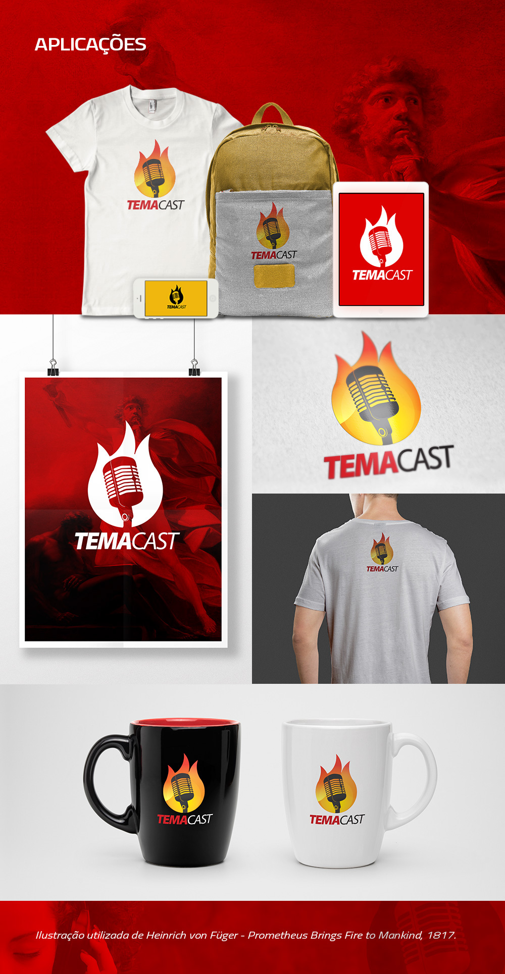 logo podcast Temacast