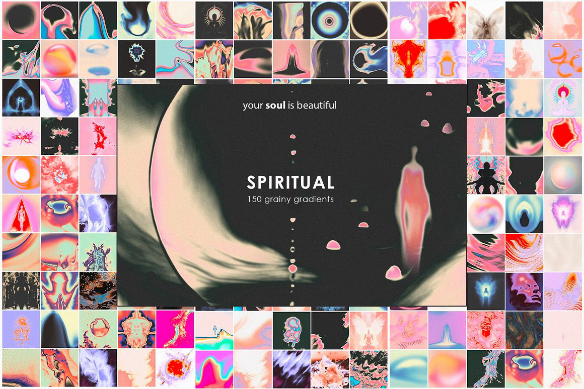 spiritual soul Aura gradient gradients background backgrounds background texture texture background bundle