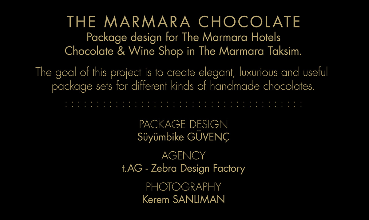 chocolate gift the marmara hotel package box brand Gift Shop shop golden material the marmara hotel Chocolate shop butique design
