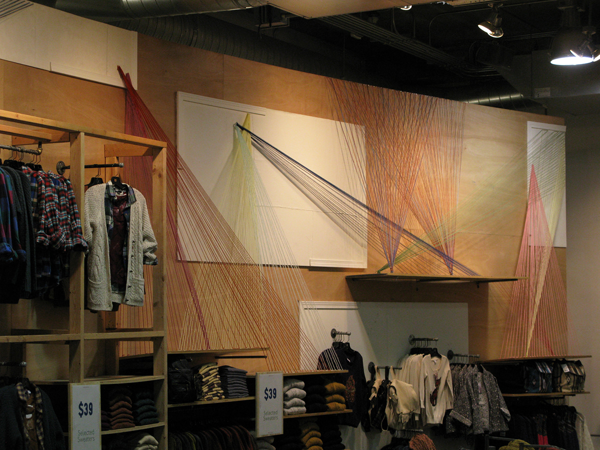 retail environments design build Art Installation