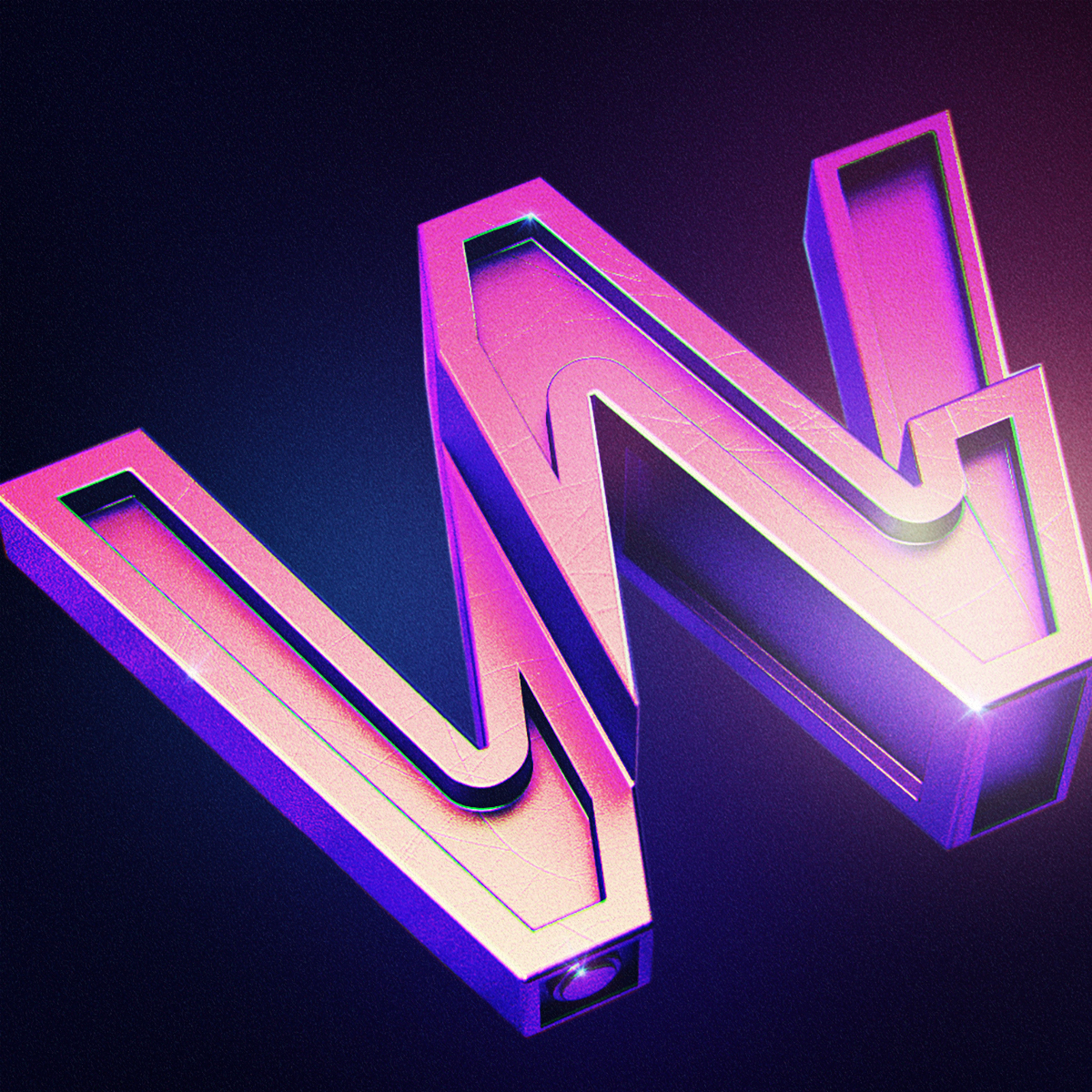 alphabet type 3D CGI letter letters neon neonsign MakeItNYC