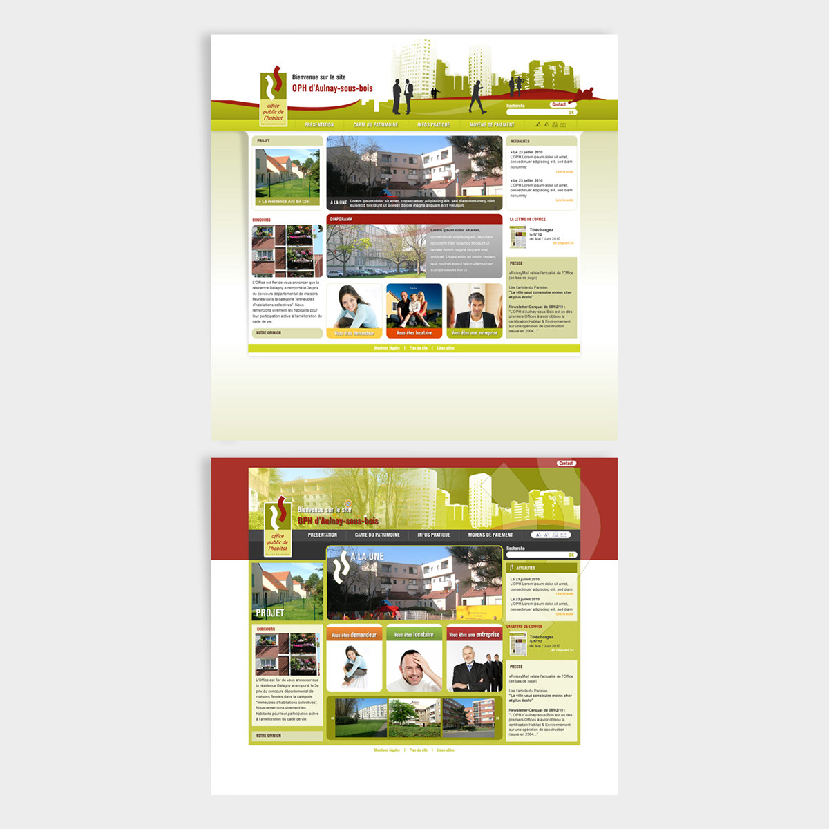 Web Webdesign concept graphisme Website graphic