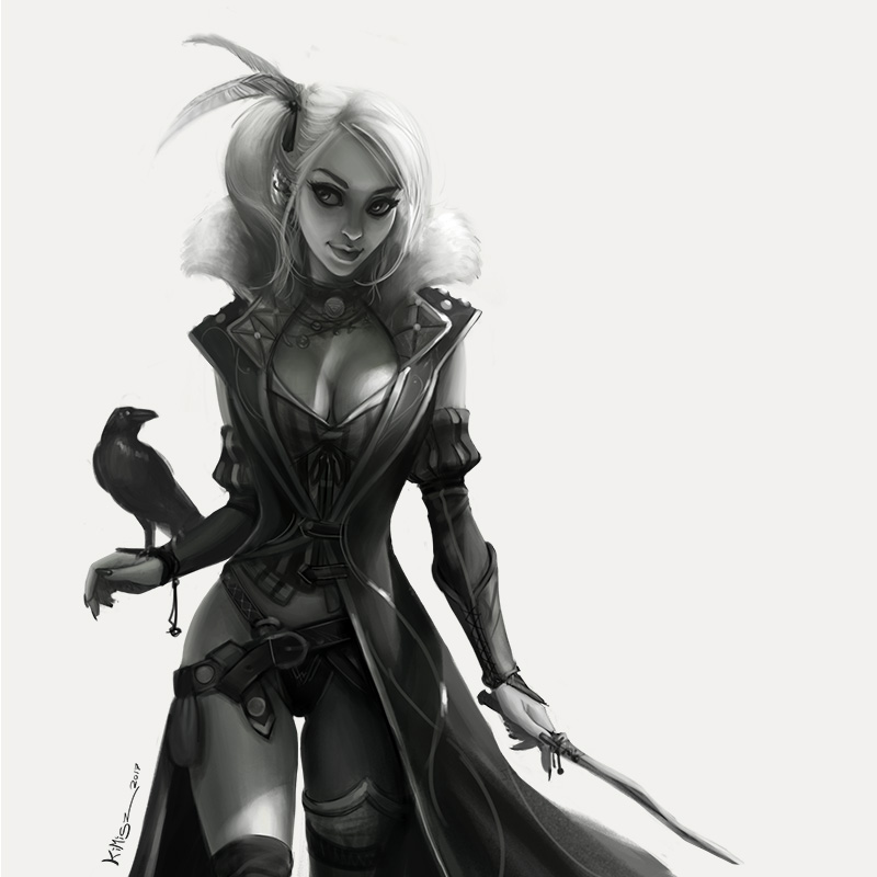 Black Witch Concept on Behance