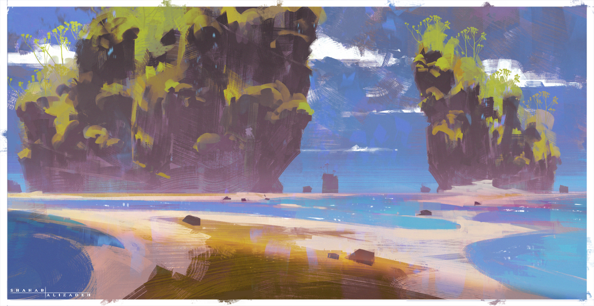 concept art painting   sketch