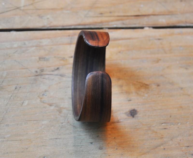 veneer wood bangle