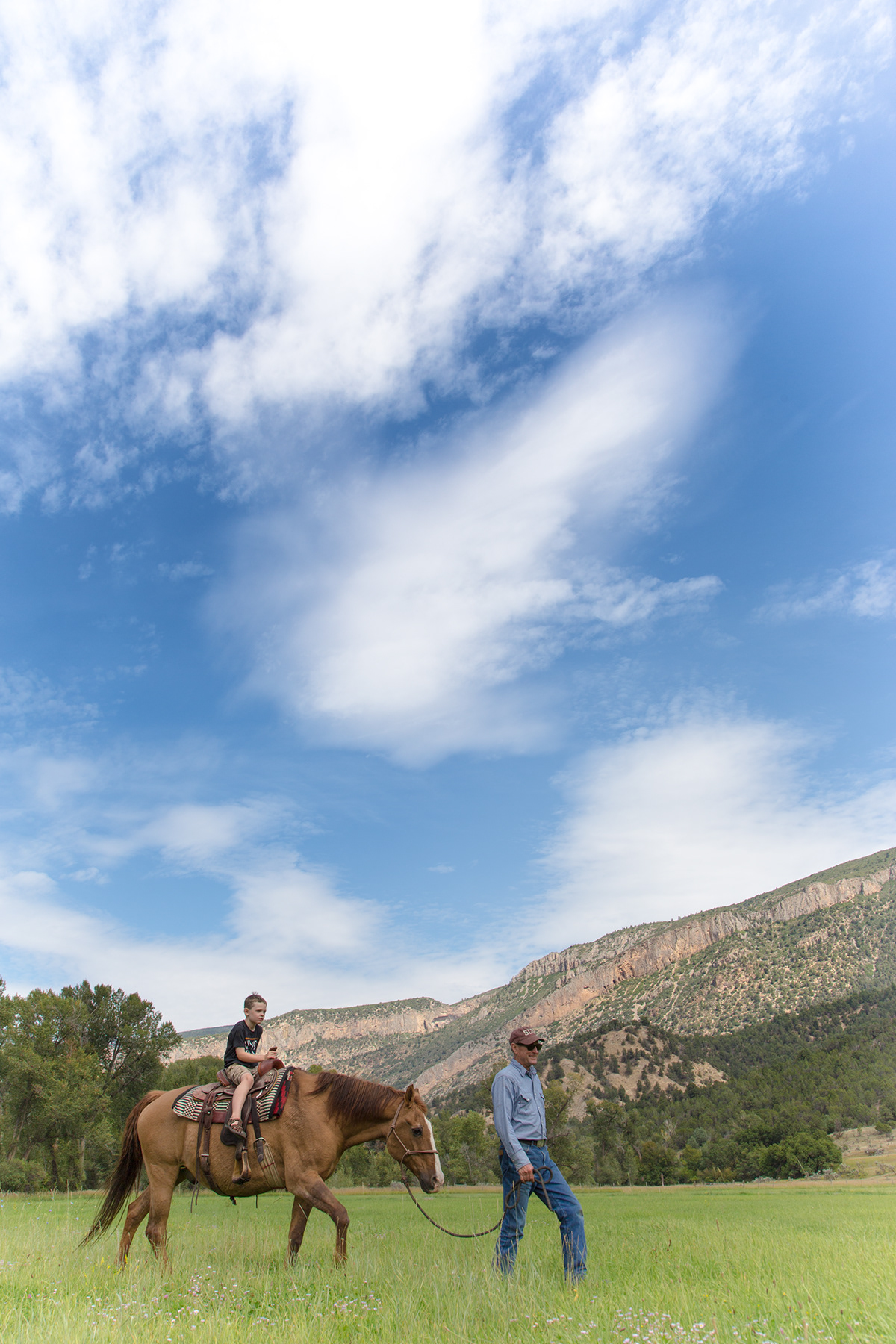 Colorado Western Ranch horseback riding