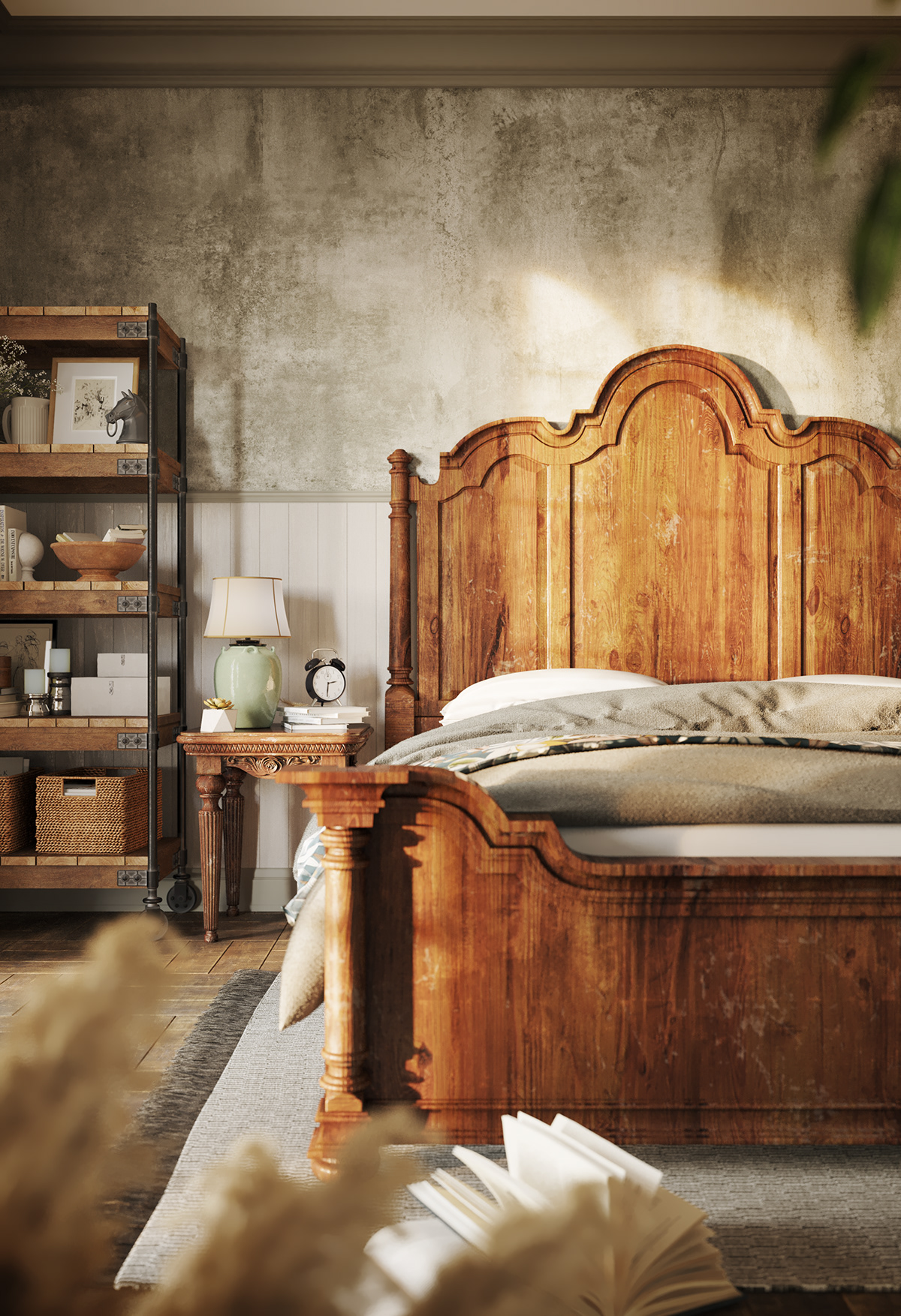 3dsmax bedroomdesign coronarenderer interiordesign Render rendering visualization