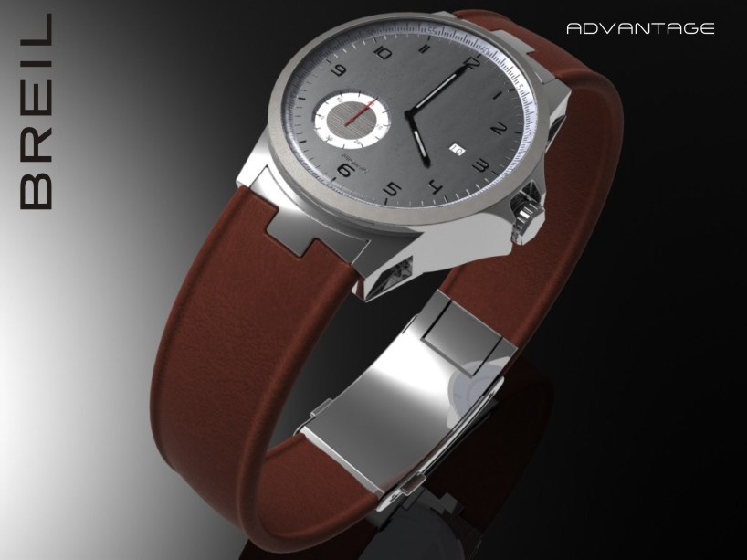 watch  design  francisco lupin Breil automatic watch breil milano designboom