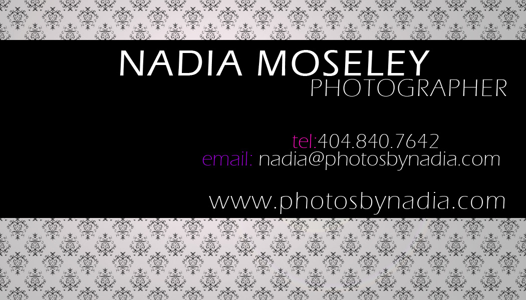 nadia sweetnsour gabbierea Business Cards