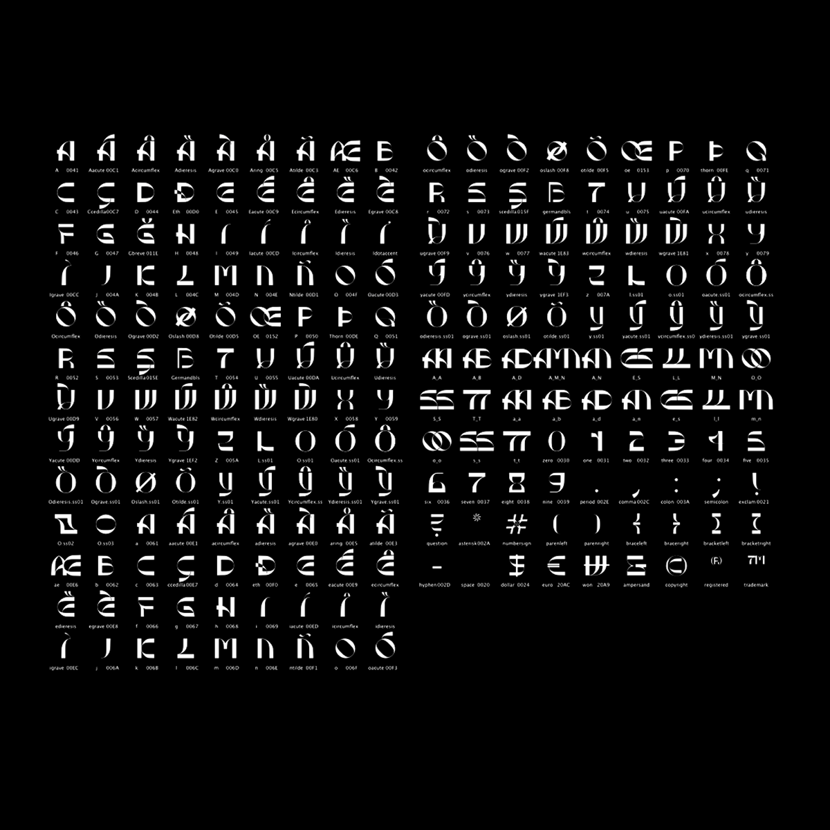 font fonts futuristic graphic design  logo sans serif type design Typeface typography  