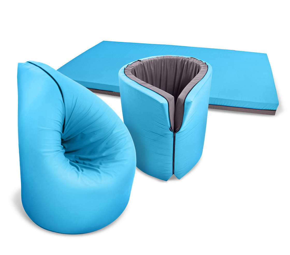 paq chair armchair bed csire geza geza csire transformable multifunctional foam mattress Futon maform