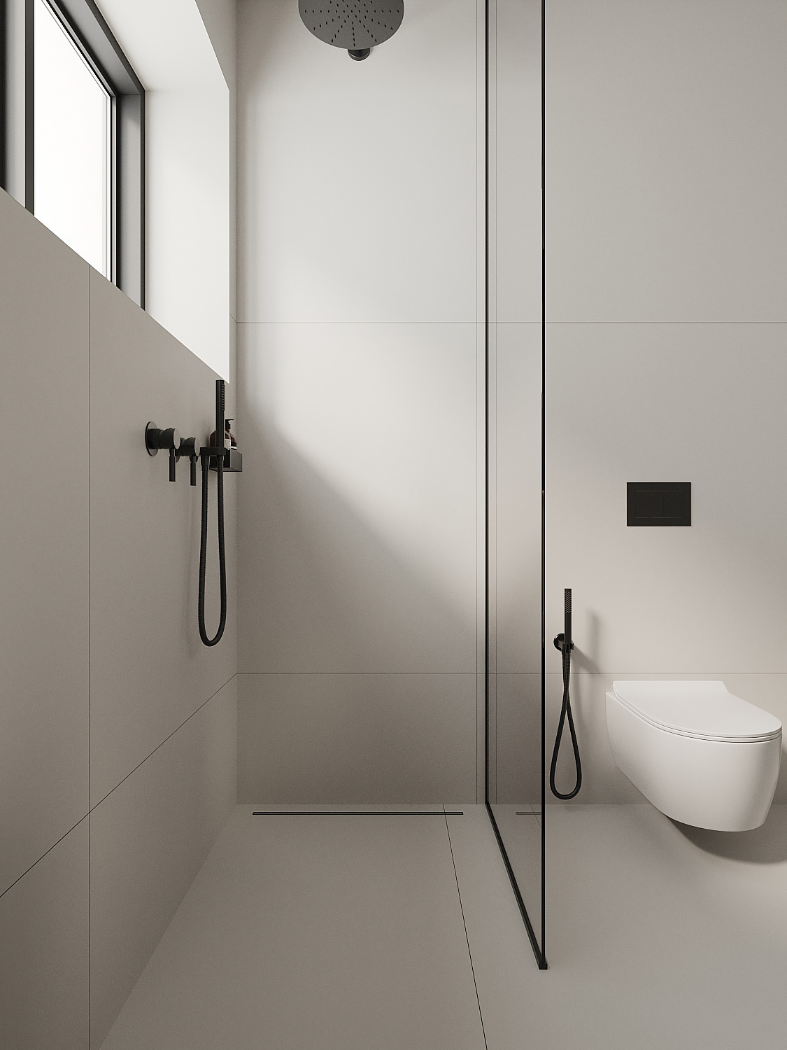 bathroom interior design  visualization Render modern 3ds max corona CGI 3D