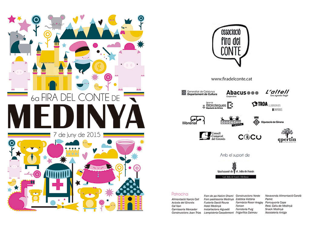 Fira del conte Medinyà   contest poster design