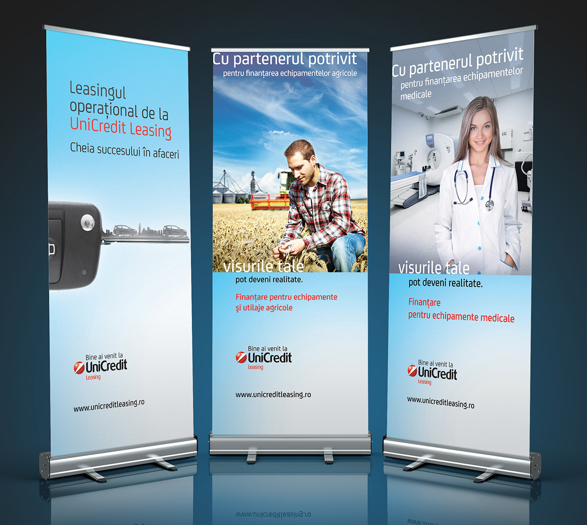 Advertising  art direction  banner brand identity campaign flyer graphic design  Unicredit Unicredit Bank visual identity