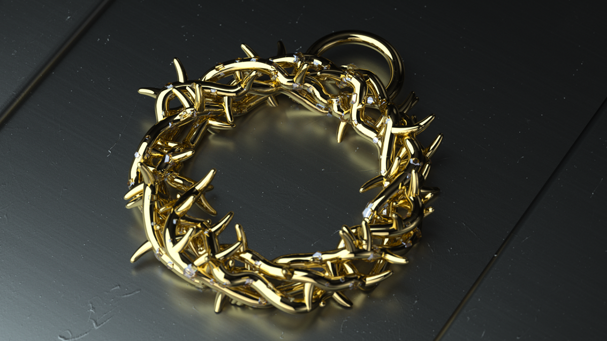 cinema 4d Octane Render Render 3D jewelry Custom