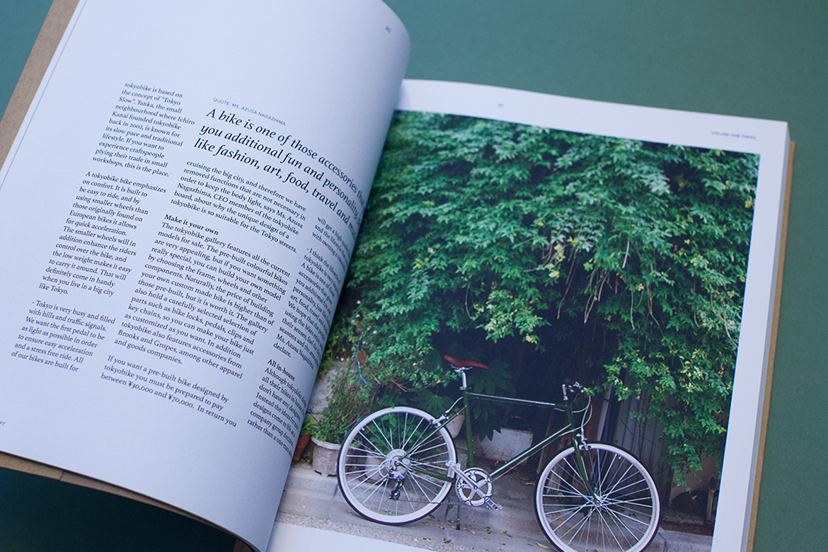 book Bookdesign Bike Bicycle tokyo magazine pocket
