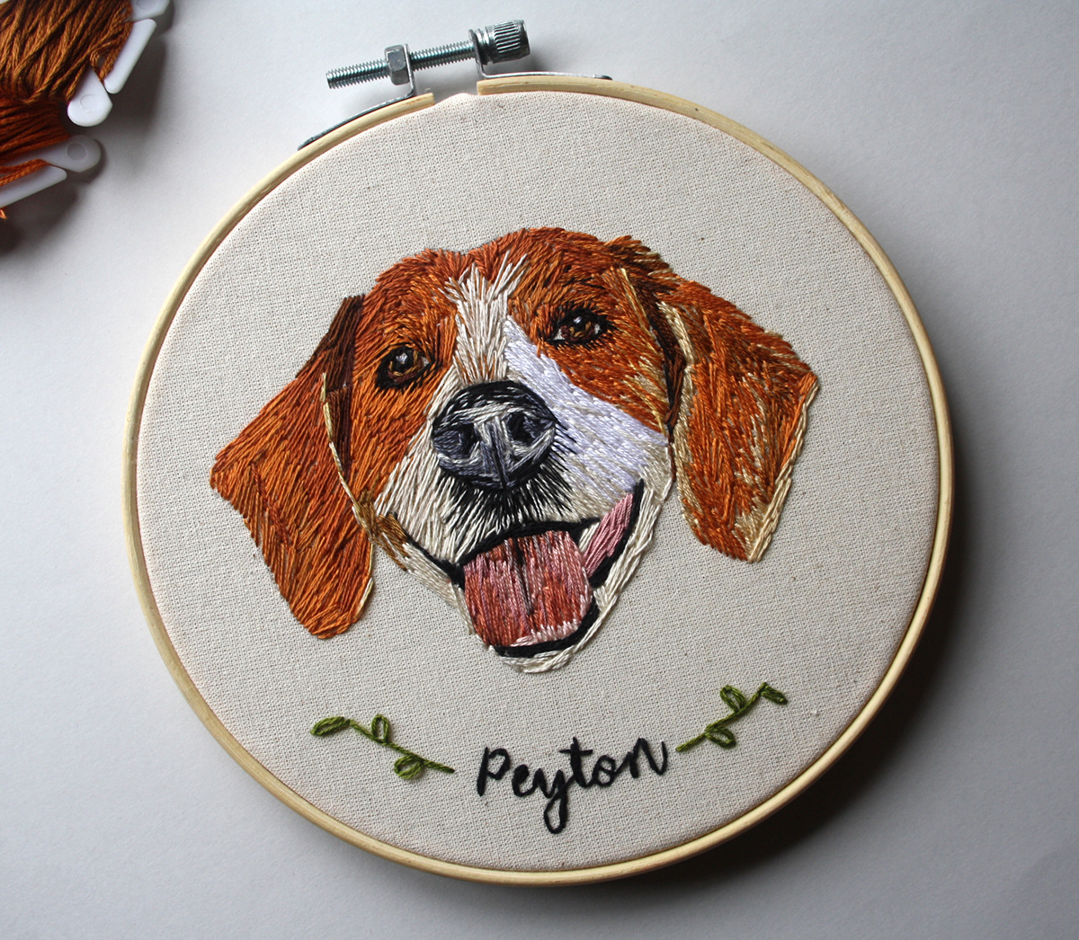bordado Embroidery custom embroidery dog Pet