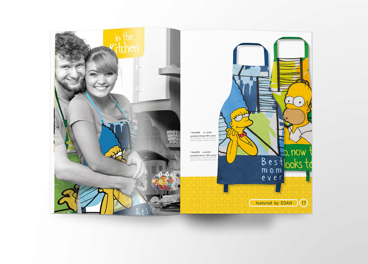 Simpson Catalogue graphic design  editorial InDesign Mug  porcelain license Adobe Portfolio
