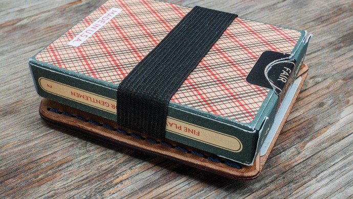 Playing Cards WALLET leather