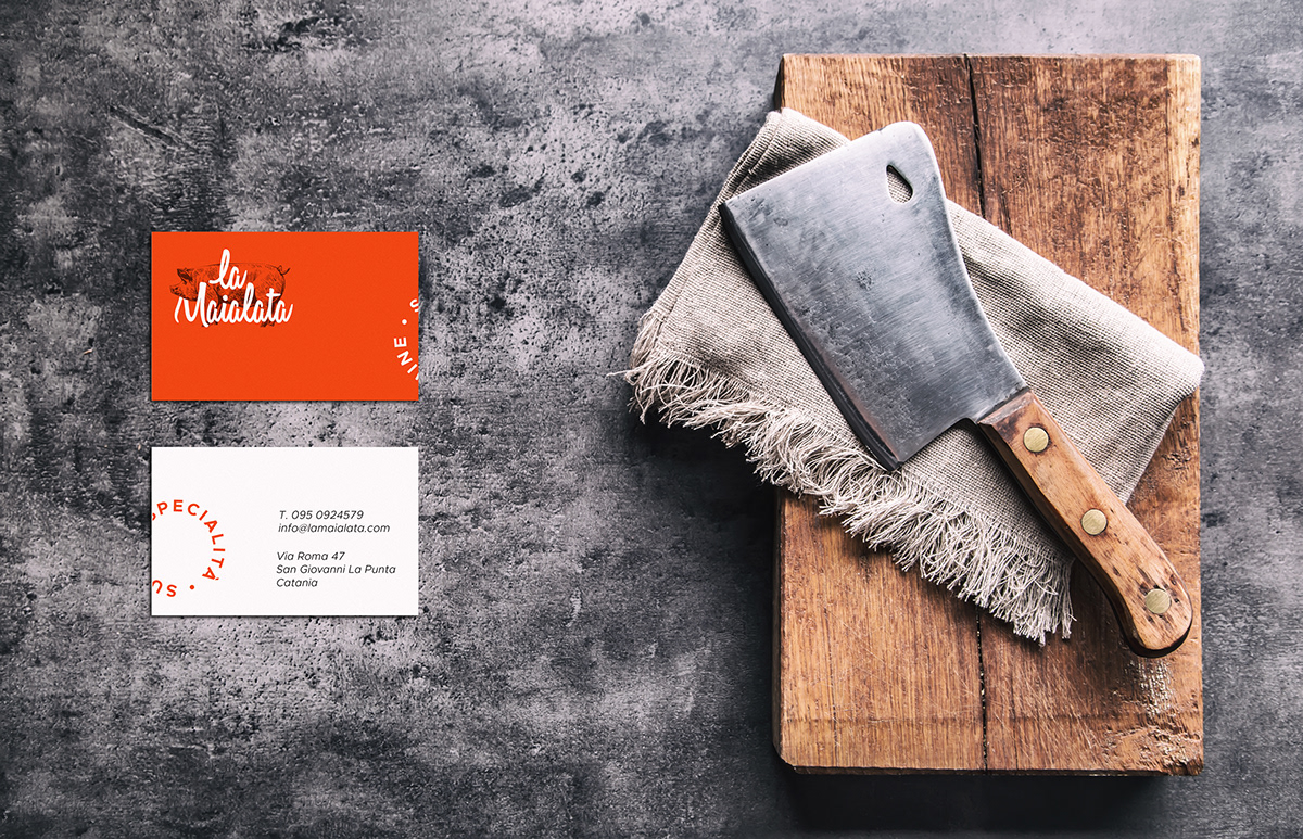 logo Logotype butcher meat design branding  identity