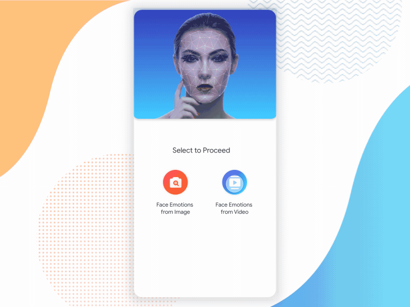 Face Recognition Adobe XD Auto animation UserInterface ux UI ingeniouspixel Emotions Recognition